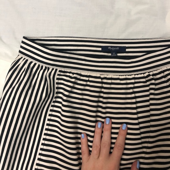 MADEWELL striped skirt - Picture 4 of 7